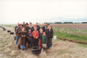 Planting our 100,000th tree at the headwaters of the Mount Emu Creek