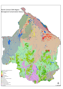 Figure 3 Bioregional Conservational Status